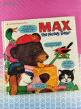 Vintage 1976 Max the Nosey Bear Golden Fragrance Illustrated Hardcover