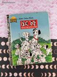 Vintage 1996 Little Golden Book: Walt Disney's 101 Dalmatians Hardcover