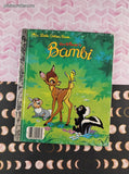 Vintage 1984 Little Golden Book: Walt Disney's Bambi Hardcover