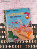 Vintage 1976 Little Golden Book: The Road Runner, A Very Scary Lesson Hardcover