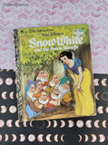 Vintage 1993 Little Golden Book: Walt Disney's Snow White and the Seven Dwarfs Hardcover