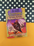 Vintage 1990's Give Yourself Goosebumps #3, Trapped in Bat Wing Hall Softcover