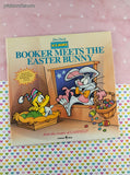 Vintage 1990 U.S. Acres Booker Meets the Easter Bunny Jim Davis Softcover, Like New