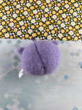 Supermini Round One Fluffy Sheep Purple Round 1 Soft 3" Plush NWOT