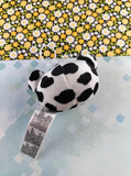 Rilakkuma Round One Cow Teddy Round 1 Soft 2" Plush NWOT