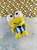 Sanrio Round One Keroppi Frog Round 1 Soft 4" Plush NWOT