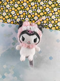 Sanrio Round One Kuromi Round 1 Soft 4" Plush NWOT