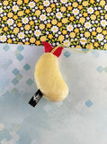Junk Food Opera Round One Sushi Shrimp Round 1 Soft 2.5" Plush NWOT