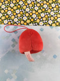 Supermini Round One Apple Penguin Round 1 Soft 2.4" Plush NWOT