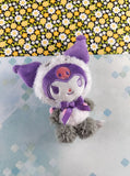 Sanrio Round One Kuromi Round 1 Soft 5.5" Plush NWOT