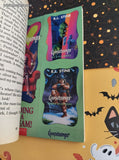 Vintage 1996 1st Printing R.L. Stine Goosebumps #46, How to Kill a Monster Softcover *With Trading Cards/Bookmark*