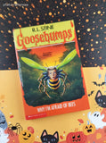 Vintage 1990's R.L. Stine Goosebumps #17, Why I'm Afraid of Bees Softcover, Like New
