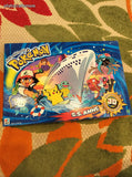 RARE Vintage 2000 Pokemon S.S. Anne Board Game Hasbro NEAR COMPLETE in Box