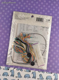 Vintage Leisure Arts Quick Gift Pockets Counted Cross Stitch Kit NEW