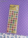 Studio 112 Alphabet Numeral Pillow Stickers 3-Dimensional Sticker Pack, New/Sealed