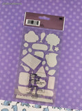 Vintage Sticko Stickers, Picnic, 1 Sheet New & Sealed
