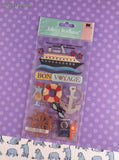 2012 Jolee's Boutique Bon Voyage 3-Dimensional Sticker Pack, New/Sealed