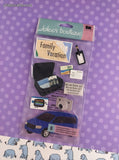 Jolee's Boutique Family Vacation 3-Dimensional Sticker Pack, New/Sealed
