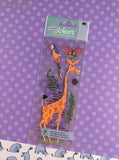 Jolee's Boutique Giraffe Parrot 3-Dimensional Sticker Pack, New/Sealed