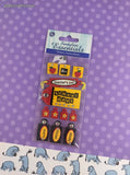 Sandylion Essentials Back to School 3-Dimensional Sticker Pack, New/Sealed