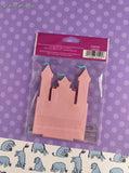 Walt Disney's Peter Pan Tinkerbell GLITTER Castle 3-Dimensional Sticker Pack, New/Sealed