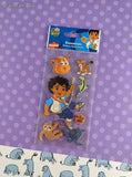 Vintage 2007 Sandylion Essentials Go Diego Go 3-Dimensional Sticker Pack, New/Sealed