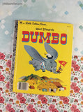 Vintage Little Golden Book: Walt Disney's Dumbo Hardcover