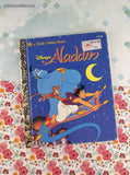 Vintage 1992 Little Golden Book: Walt Disney's Aladdin Hardcover