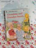 Vintage 1985 Little Golden Book: Grandma and Grandpa Smith Hardcover