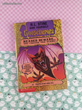 Vintage 1990's Give Yourself Goosebumps #3, Trapped in Bat Wing Hall Softcover