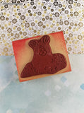 Vintage The Boyds Collection H21028 Manheim the "Eco Moose" Wooden Stamp Block