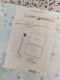 Vintage 2004 Mrs. Grossman's Happy Birthday Large Full Sticker Sheet, Clean & Unused