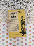 Vintage 1964 1st Airmont Printing Conquest of Earth by Manly Banister Softcover