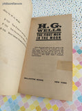 Vintage 1964 3rd Ballantine Printing First Men in the Moon by H.G. Wells Softcover