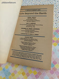 Vintage 1965 1st Scholastic Book Services Printing Life Beyond the Earth SV11 Softcover