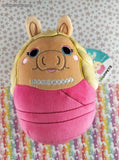 2024 Squishmallows x Muppets Miss Piggy 8" Super Soft Plush Toy NWT