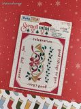 Vintage Stencil Magic Mini "Good Cheer" 4.75" x 6" Celebration Stencil, NEW