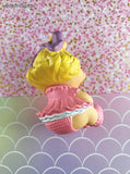 Vintage 1984 Muppet Babies Miss Piggy HAI PVC Figure Hasbro Plastic Toy, Adjustable Head