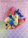 Vintage 2000 TY Beanie Baby - Aruba the Rainbow Fish, Like New
