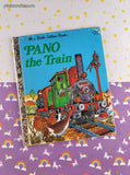 Vintage 1975 Little Golden Book: Pano the Train Hardcover