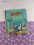Vintage 1991 Little Golden Book: Walt Disney's Duck Tales The Secret City Under the Sea Hardcover
