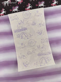 Vintage 1995 Mrs. Grossman's Wildlife Full Sticker Sheet, Clean & Unused