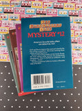 Vintage 1993 1st Printings Baby-Sitter's Club Mysteries Softcover Book Set/4 #9 - #12 in Collector's Box