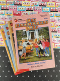 Vintage 1980's Baby-Sitter's Club Scholastic Softcover Book Set/4 #25 - #28 in Collector's Box