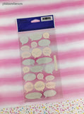 Vintage Stickopotamus Stickers, Party Captions, 1 Sheet New & Sealed