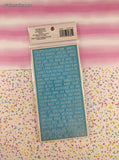 Recollections Planner Accessories Blue Affirmations Set/243 Stickers, New & Sealed