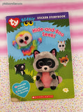 2018 1st Printing TY Beanie Boos Sticker Storybook Hide-and-Boo Seek! Scholastic Softcover