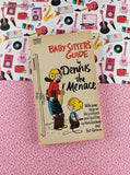 Vintage 1961 Fawcett Printing Baby Sitter's Guide by Dennis the Menace Softcover
