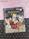 Vintage 1993 Little Golden Book: Halloween ABC, Hardcover