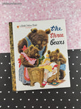 Random House Little Golden Book: The Three Bears, Hardcover, Like New
